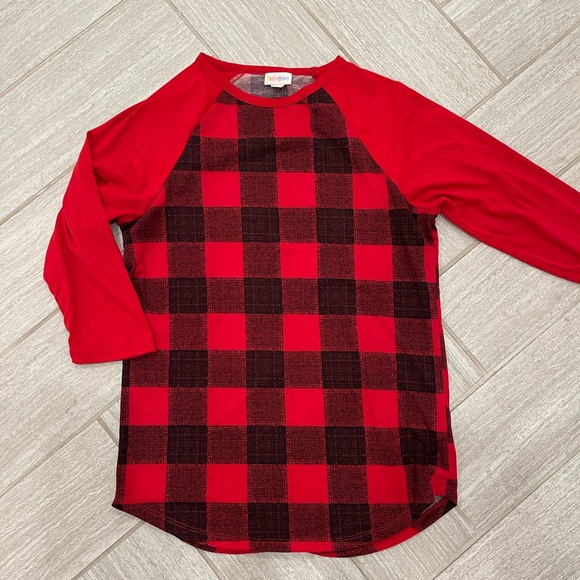 LuLaRoe Other - Red Plaid Lularoe Randy